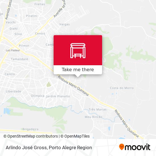 Arlíndo José Gross map