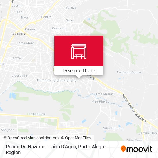 Passo Do Nazário - Caixa D'Água map