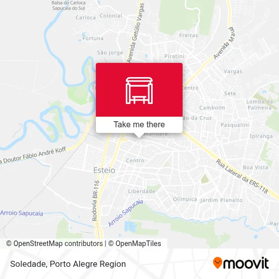 Soledade map