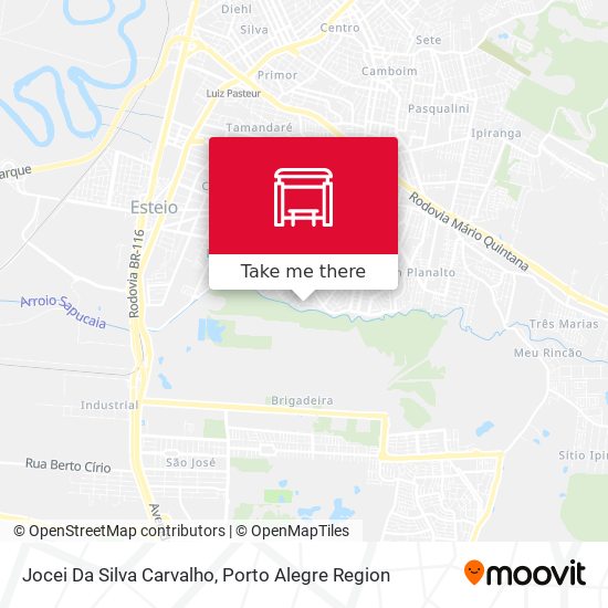 Jocei Da Silva Carvalho map