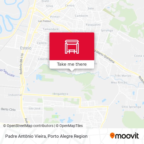 Padre Antônio Vieira map