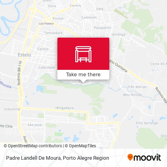 Padre Landell De Moura map