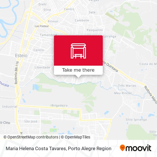 Maria Helena Costa Tavares map