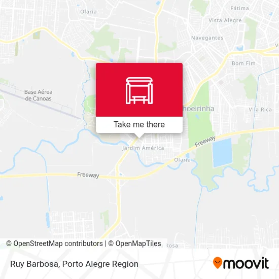 Ruy Barbosa map