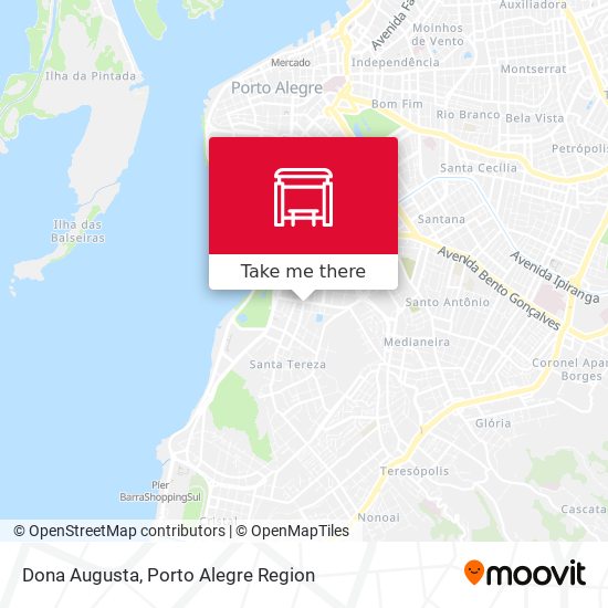 Dona Augusta map
