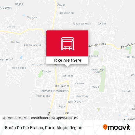Barão Do Rio Branco map