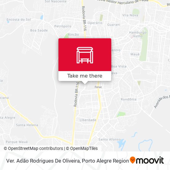 Ver. Adão Rodrigues De Oliveira map
