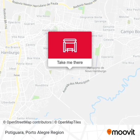 Potiguara map
