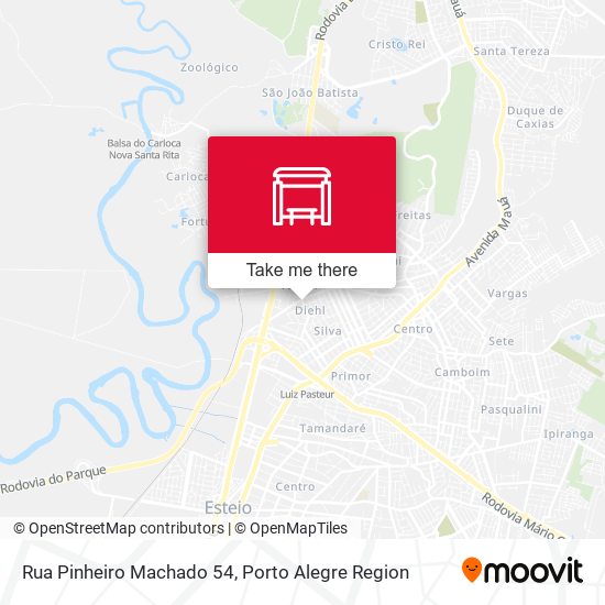 Rua Pinheiro Machado 54 map