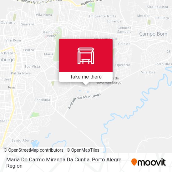 Maria Do Carmo Miranda Da Cunha map