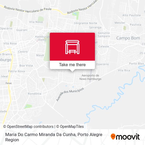 Maria Do Carmo Miranda Da Cunha map