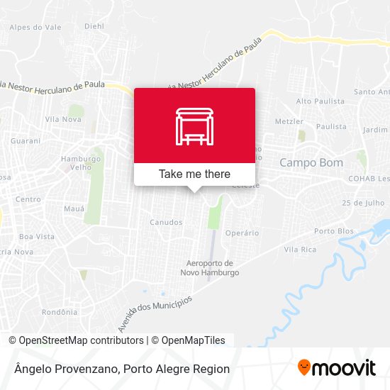 Ângelo Provenzano map