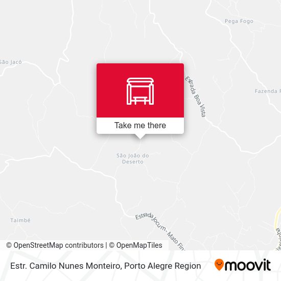 Estr. Camilo Nunes Monteiro map