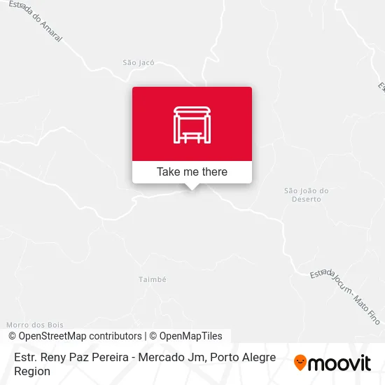 Estr. Reny Paz Pereira - Mercado Jm map
