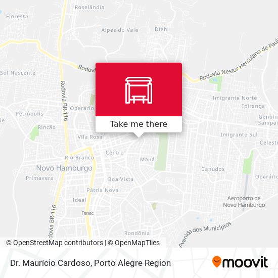 Dr. Maurício Cardoso map