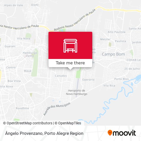 Ângelo Provenzano map