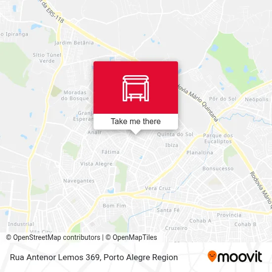 Rua Antenor Lemos 369 map