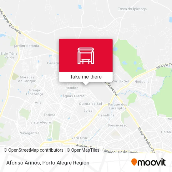 Afonso Arinos map
