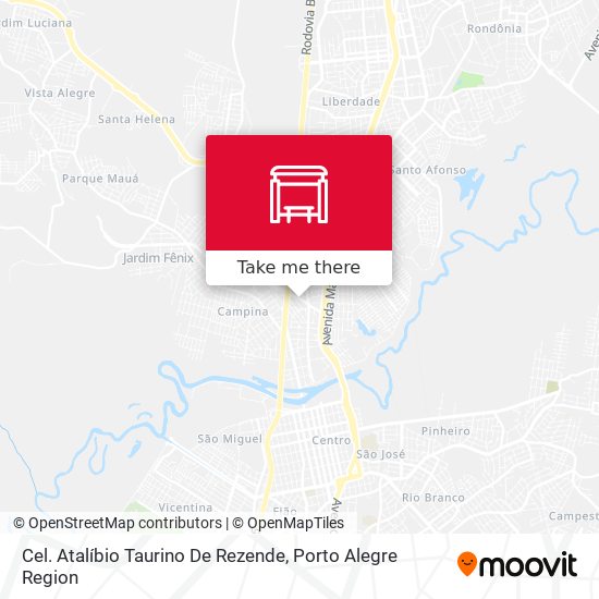 Cel. Atalíbio Taurino De Rezende map