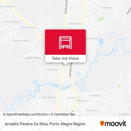 Arnaldo Pereira Da Silva map