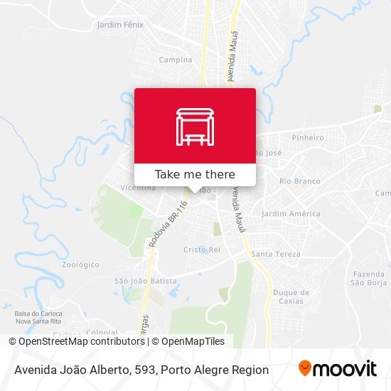 Avenida João Alberto, 593 map
