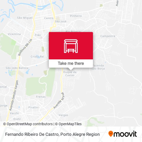 Fernando Ribeiro De Castro map