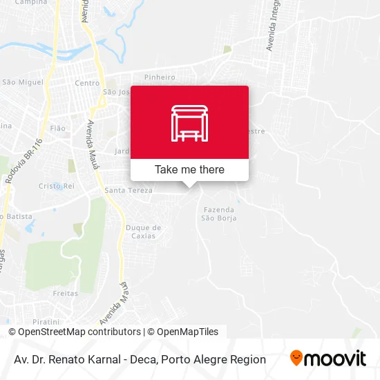 Av. Dr. Renato Karnal - Deca map