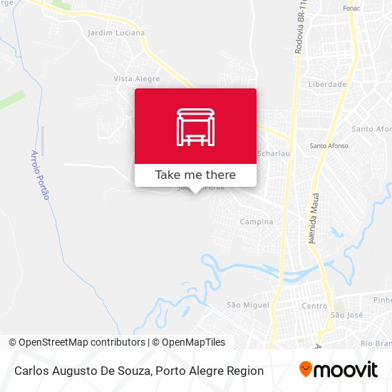 Carlos Augusto De Souza map