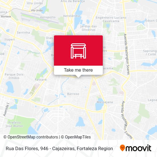 Rua Das Flores, 946 - Cajazeiras map