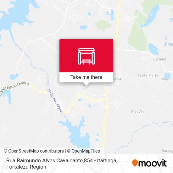 Rua Raimundo Alves Cavalcante,854 - Itaitinga map