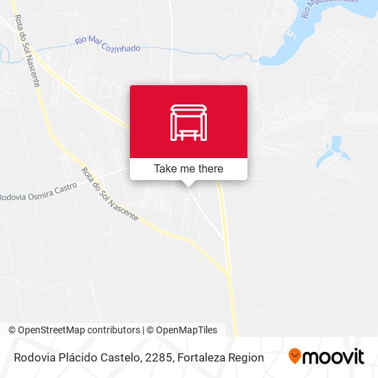 Rodovia Plácido Castelo, 2285 map