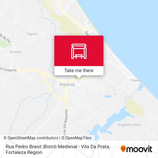 Rua Pedro Brasil |Bistrô Medieval - Vila Da Prata map