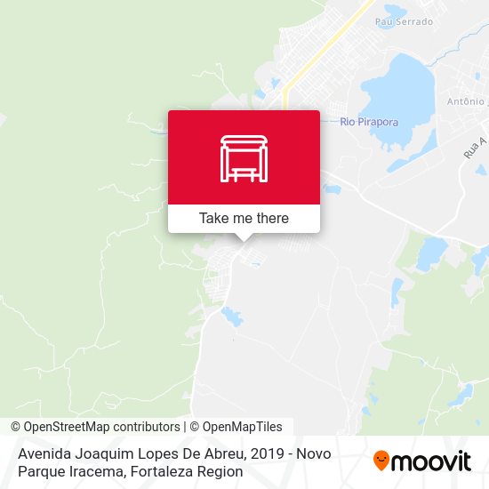 Avenida Joaquim Lopes De Abreu, 2019 - Novo Parque Iracema map