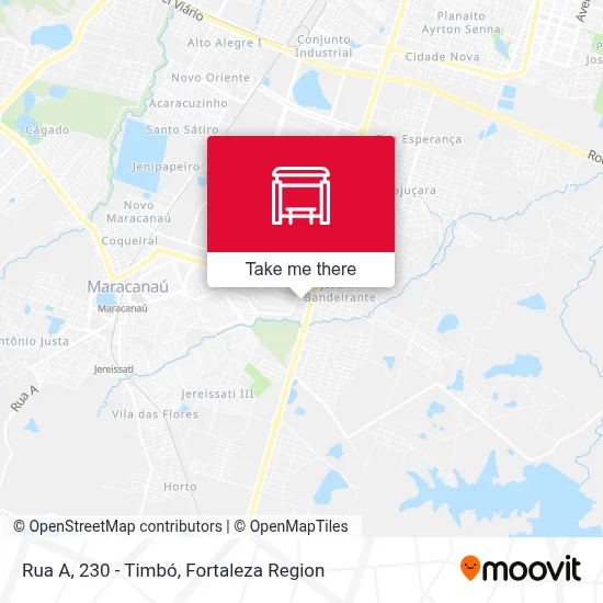 Rua A, 230 - Timbó map