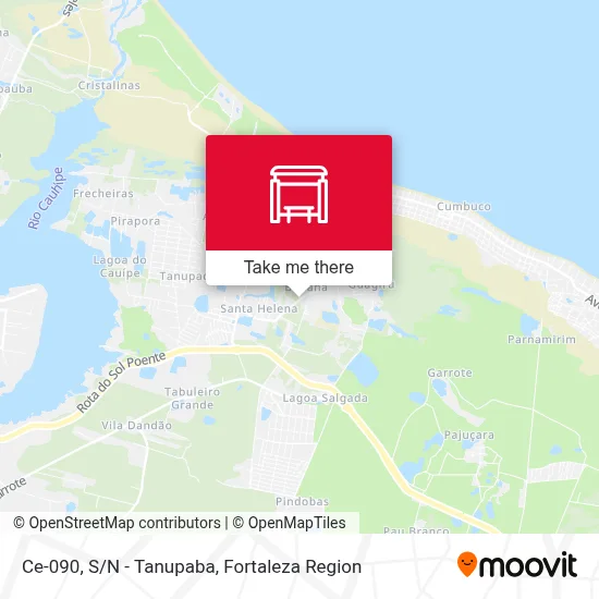 Ce-090, S/N - Tanupaba map