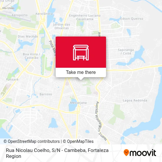 Rua Nicolau Coelho, S / N - Cambeba map