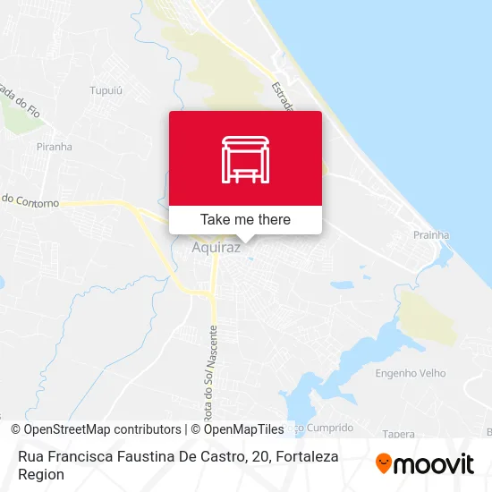 Rua Francisca Faustina De Castro, 20 map