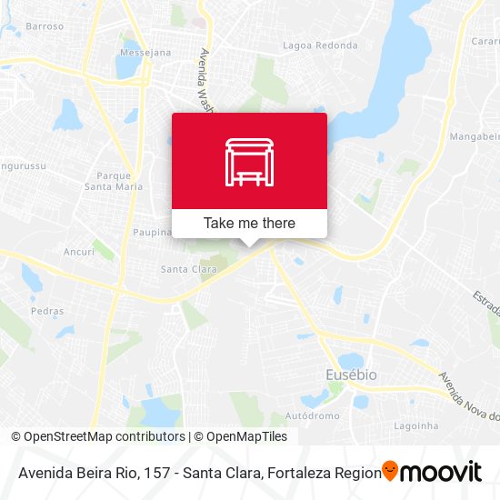 Avenida Beira Rio, 157 - Santa Clara map