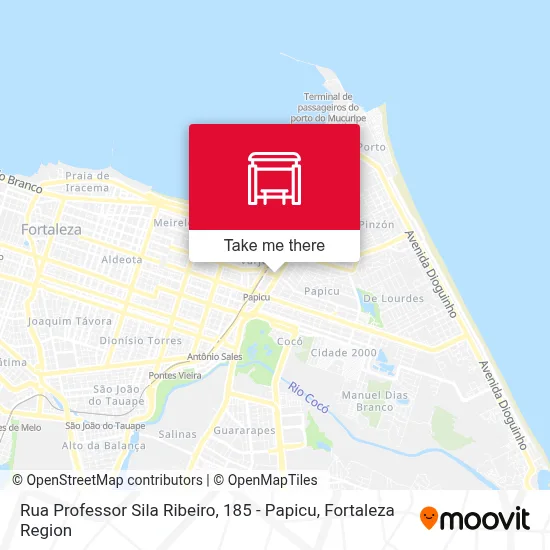 Rua Professor Sila Ribeiro, 185 - Papicu map