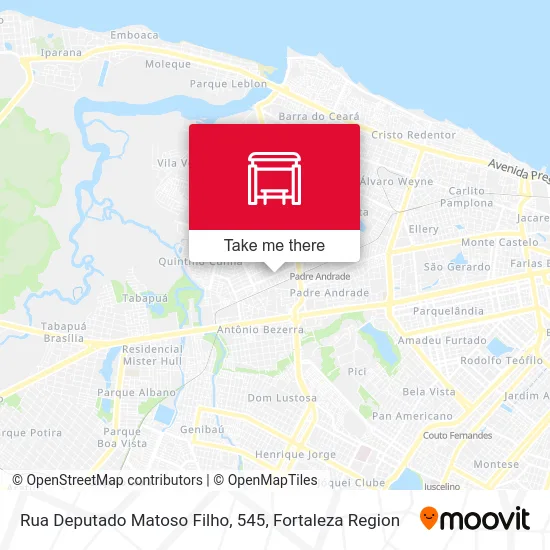 Rua Deputado Matoso Filho, 545 map