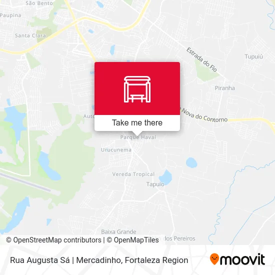 Rua Augusta Sá | Mercadinho map