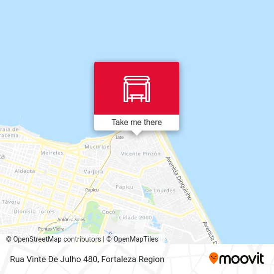 Rua Vinte De Julho 480 map