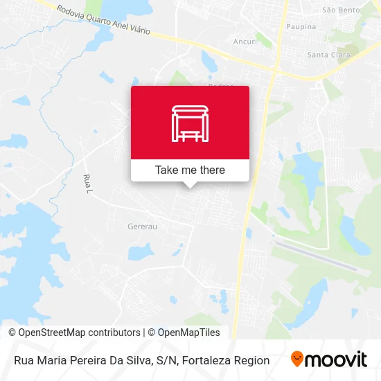 Rua Maria Pereira Da Silva, S / N map