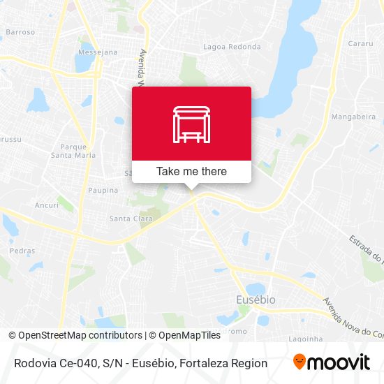 Rodovia Ce-040, S/N - Eusébio map