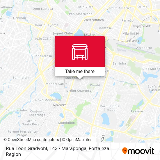 Rua Leon Gradvohl, 143 - Maraponga map