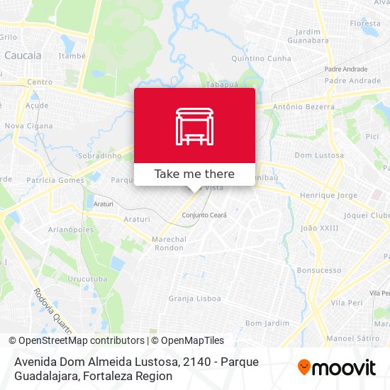 Avenida Dom Almeida Lustosa, 2140 - Parque Guadalajara map