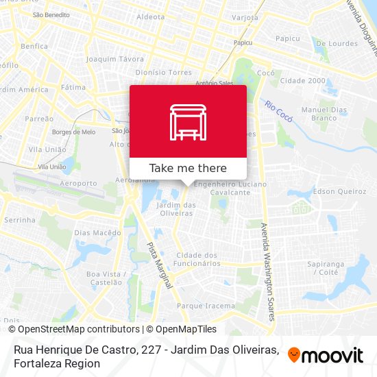 Rua Henrique De Castro, 227 - Jardim Das Oliveiras map