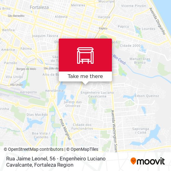 Rua Jaime Leonel, 56 - Engenheiro Luciano Cavalcante map