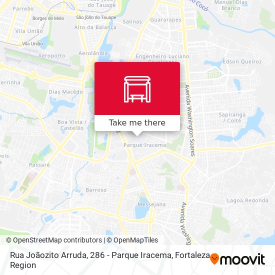 Rua Joãozito Arruda, 286 - Parque Iracema map