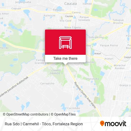 Rua Sdo | Carmehil - Tôco map